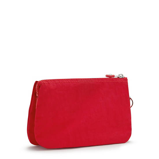 Kipling Creativity Extra Large Fashion Wristlet Bags Red Rouge | CA 2061JP